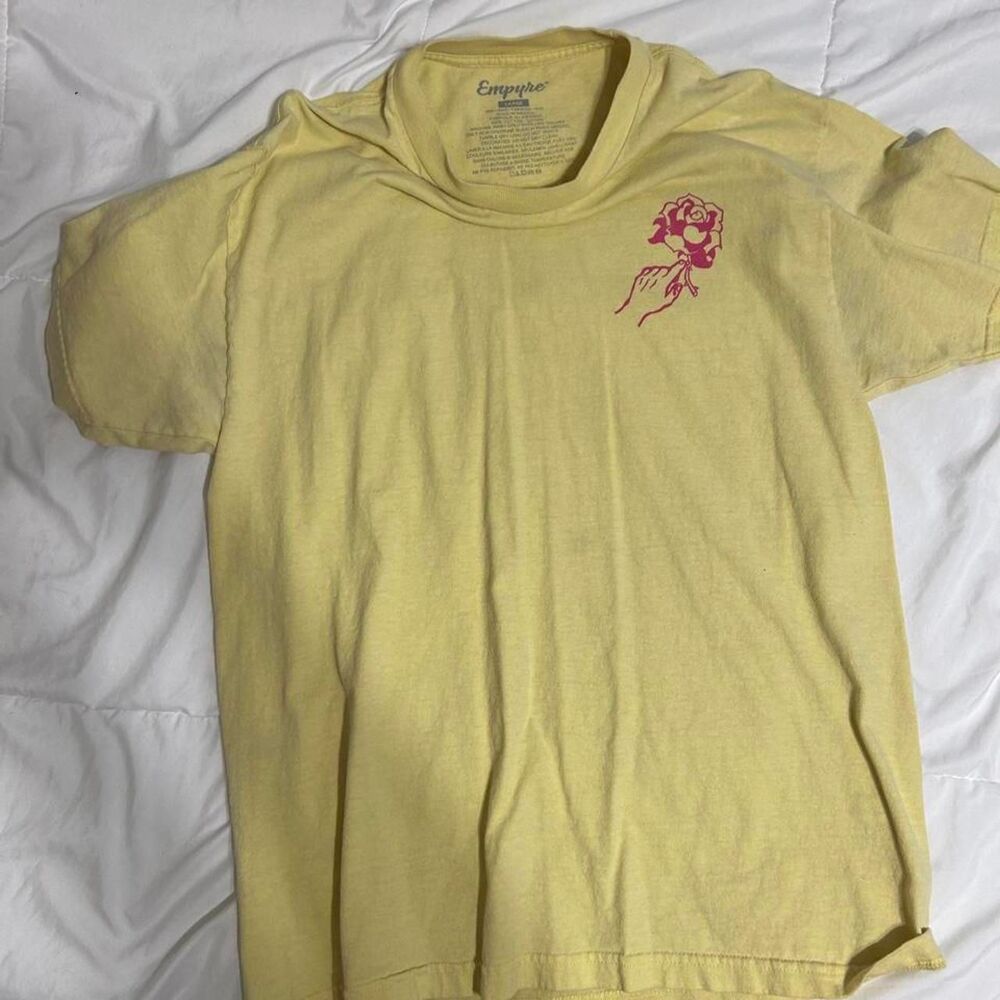 Empyre Men's Yellow T-shirt